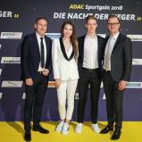 ADAC Sportgala 2018, Thomas Voss, Vivien Keszthelyi, David Schumacher, Lars Soutschka